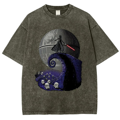 The Nightmare Before Realm Vintage Distressed T-shirt