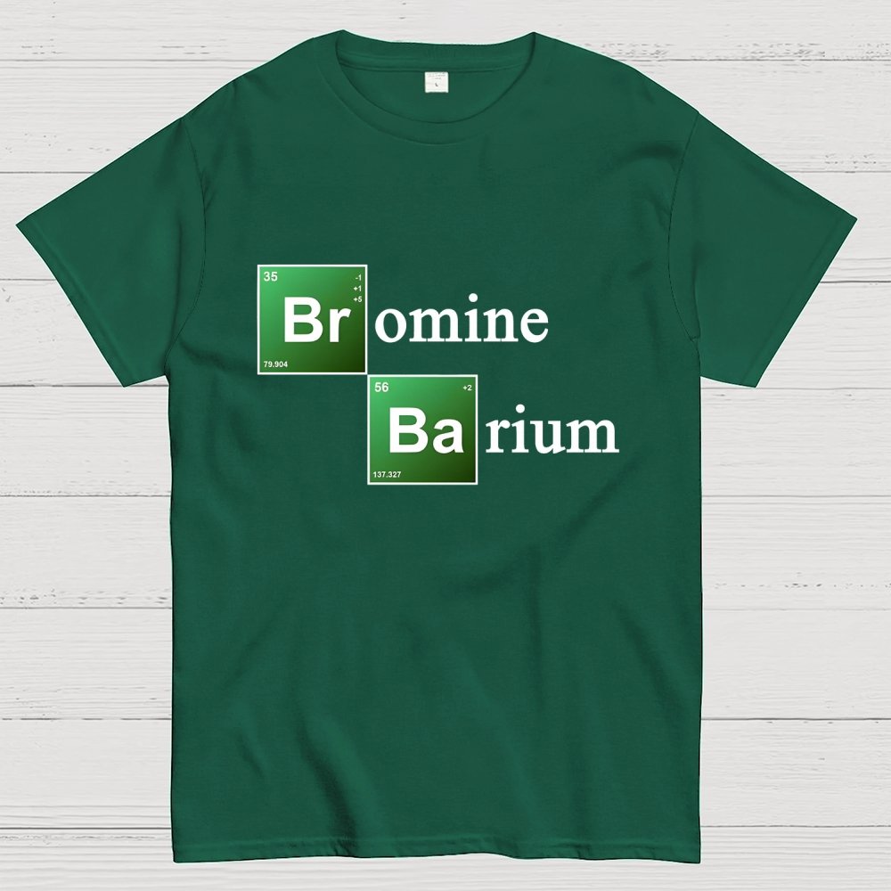 Breaking Bad Bromine Barium Unisex Geek T-Shirt