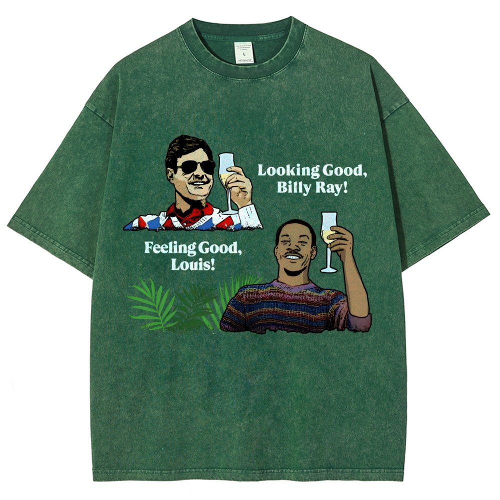 Looking Good Billy Ray! Feeling Good Louis! Vintage Distressed T-shirt