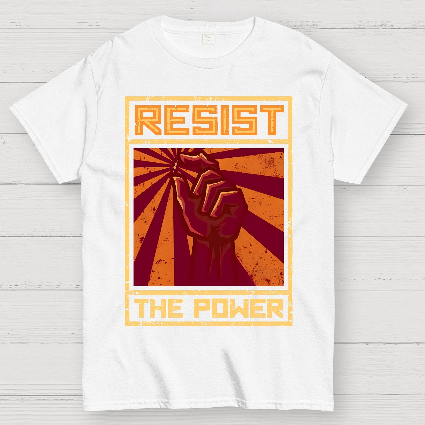 Resist the Power Geek T-Shirt