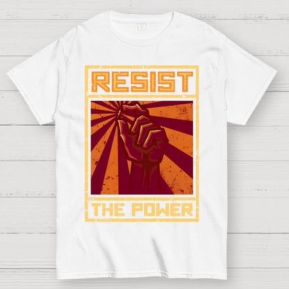 Resist the Power Geek T-Shirt