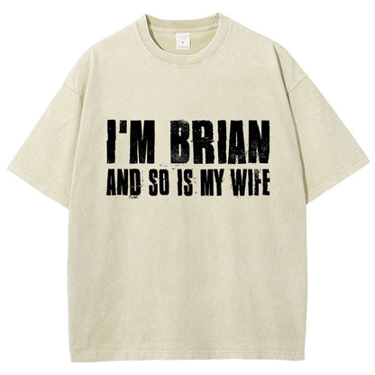 I'm Fred And So Is My Wife Vintage Distressed T-shirt
