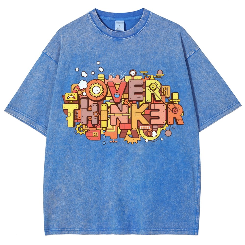 The Overthinker! Vintage Distressed T-shirt