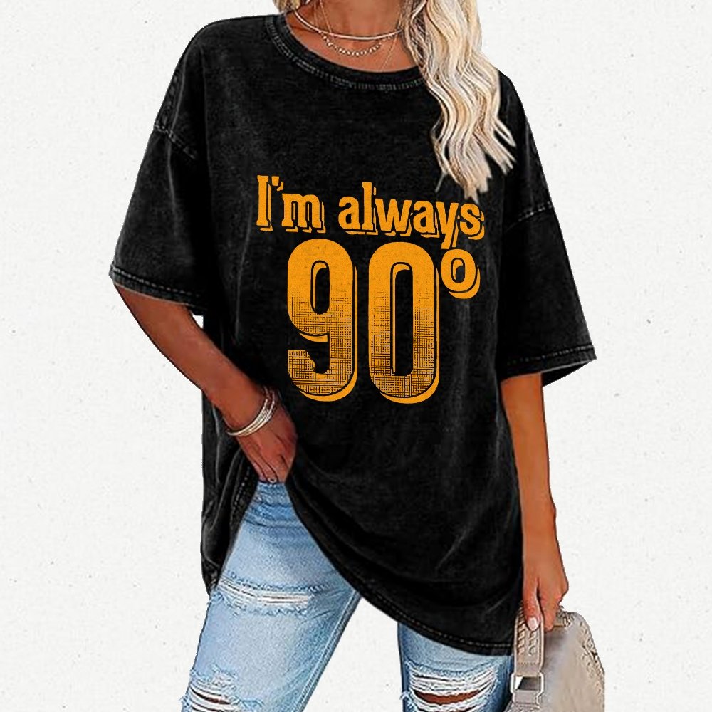 I'm Always Right Math Vintage Distressed T-shirt