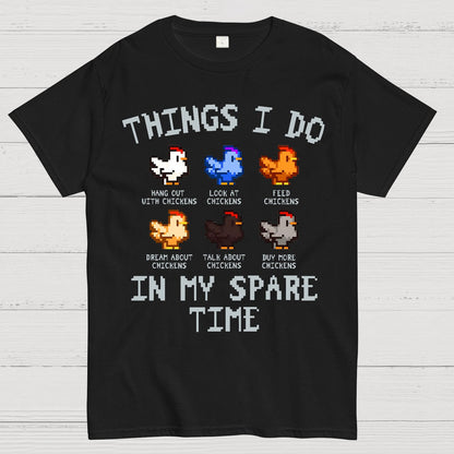 Things I Do In My Spare Time Funny Geek T-Shirt