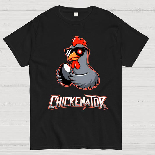 Chickenator, The Future Chicken Geek T-Shirt
