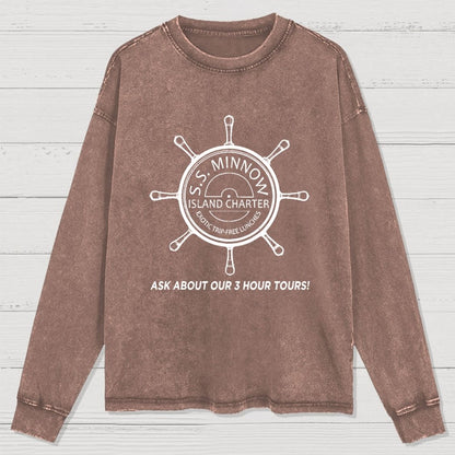 Mystery Ship Tour Washed Long Sleeve Tee