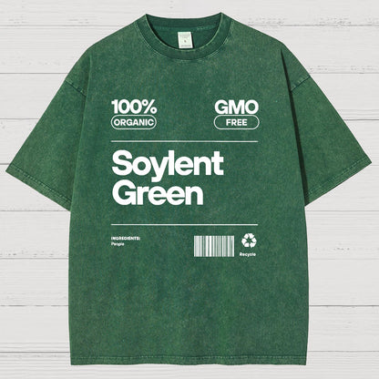 Soylent Green Tag Nerd Vintage Distressed T-shirt