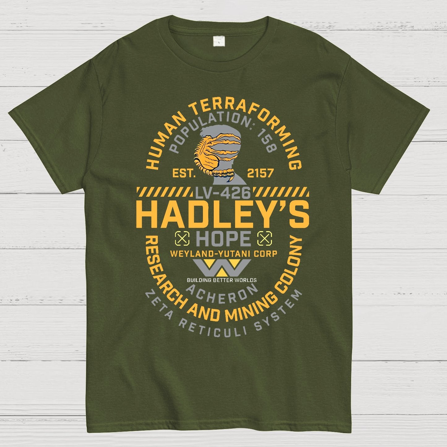 Galaxy Outpost Geek T-Shirt