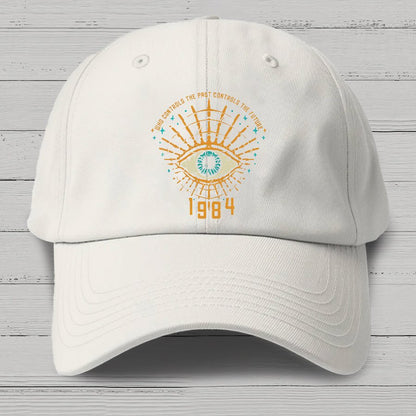 1984 George Orwell Control The Future Cotton Hat