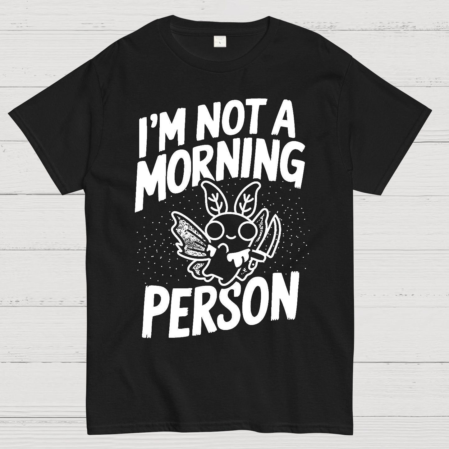 Not A Morning Bug Geek T-Shirt