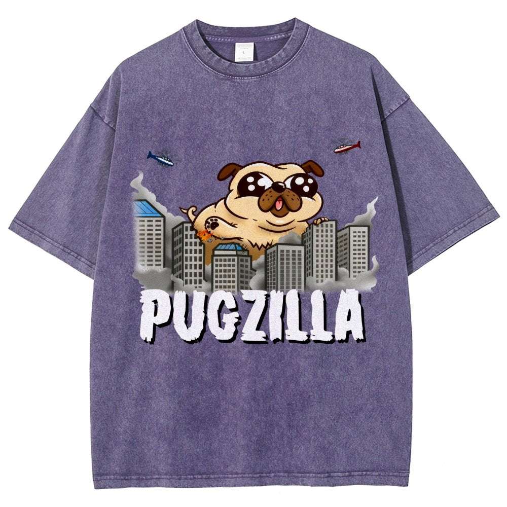 Pugzilla Vintage Distressed T-shirt