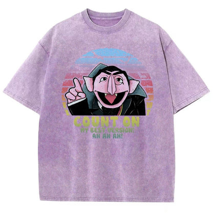 Count on My Best Version Vintage Distressed T-shirt