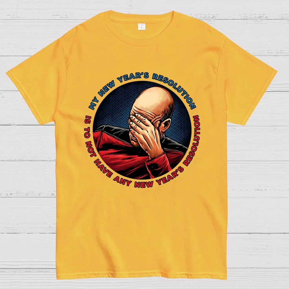 No New Year’s Resolution Geek T-Shirt