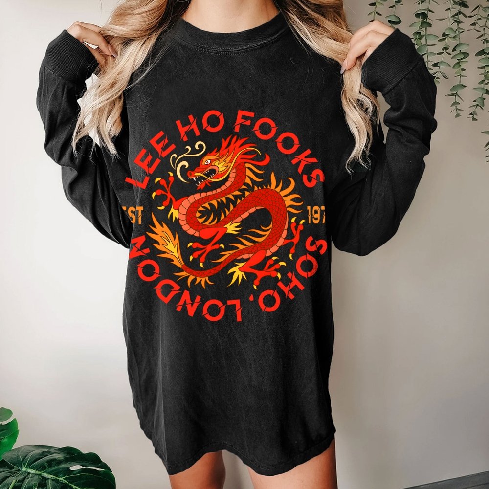 Mystery Place's (Mythical Beasts of London) Washed Long Sleeve Tee