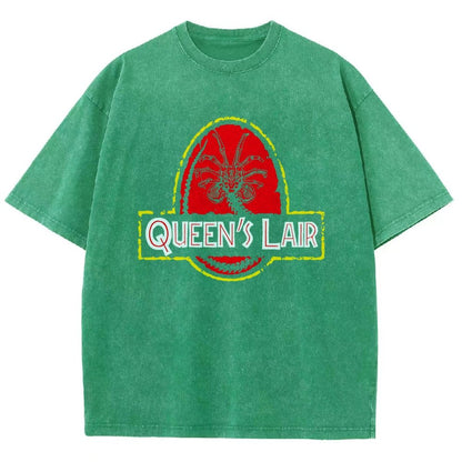 Queen's Lair Vintage Distressed T-shirt