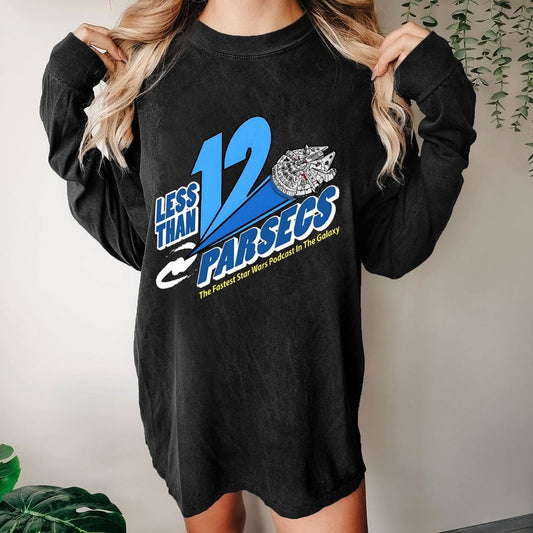 Less Than 12 Units Washed Long Sleeve Tee