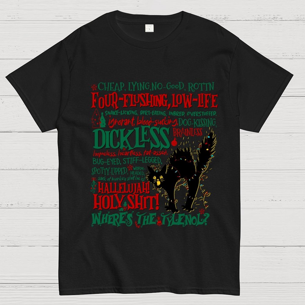 Hallelujah Holy Shit Where's The Tylenol Geek T-Shirt