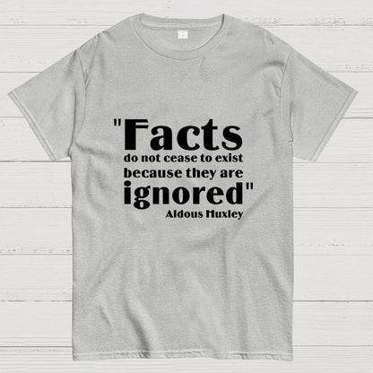 Aldous Huxley Facts Quote  Geek T-Shirt