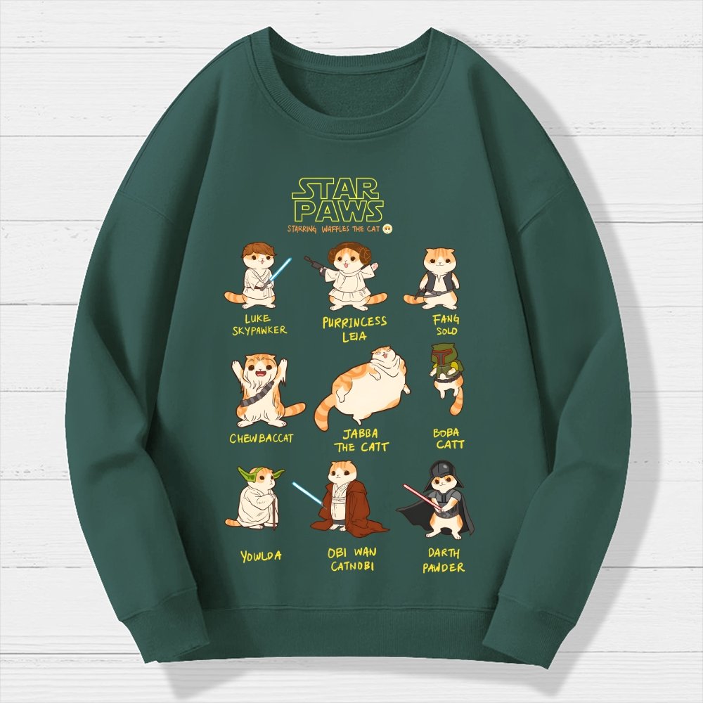Star Paws Geek Cotton Sweatshirt