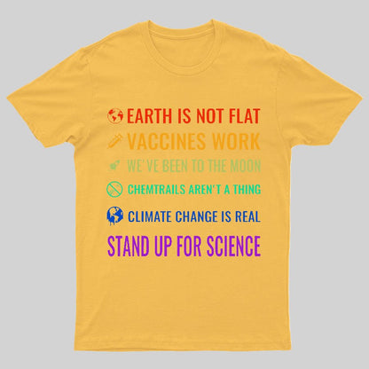 Stand Up For Science! Geeky T-Shirt