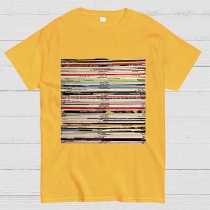 Vintage Vinyl Records Unisex Geek T-Shirt