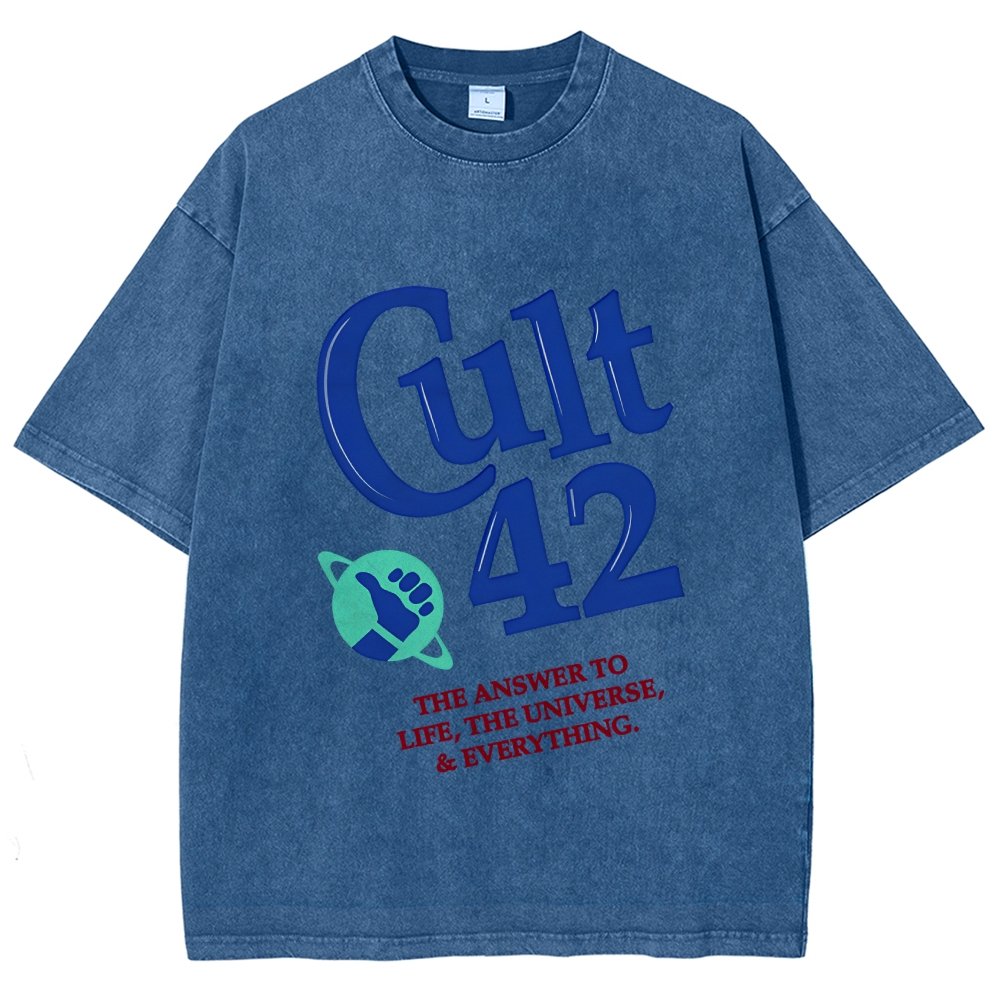 Cult 42 Vintage Distressed T-shirt
