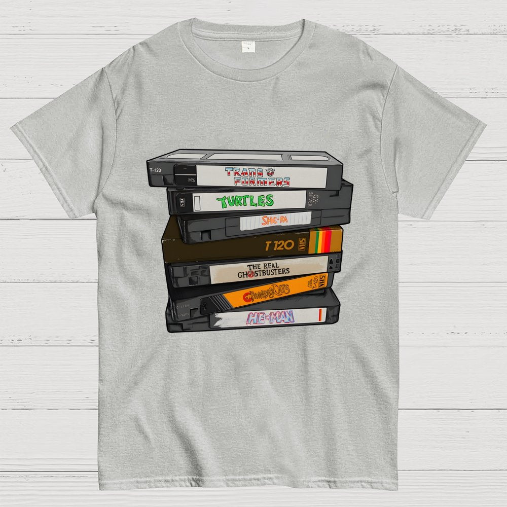 Nostalgic VHS - Action Edition Geek T-Shirt