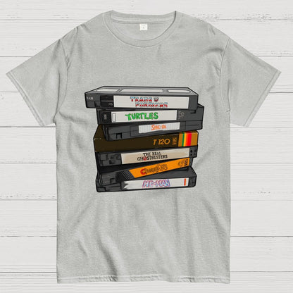 Nostalgic VHS - Action Edition Geek T-Shirt