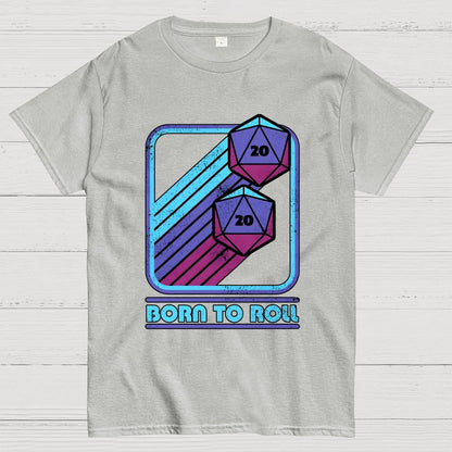 RPG Vintage Born To Roll Geek T-Shirt