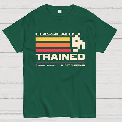 Classically Trained for Retro Gamers Geek T-Shirt