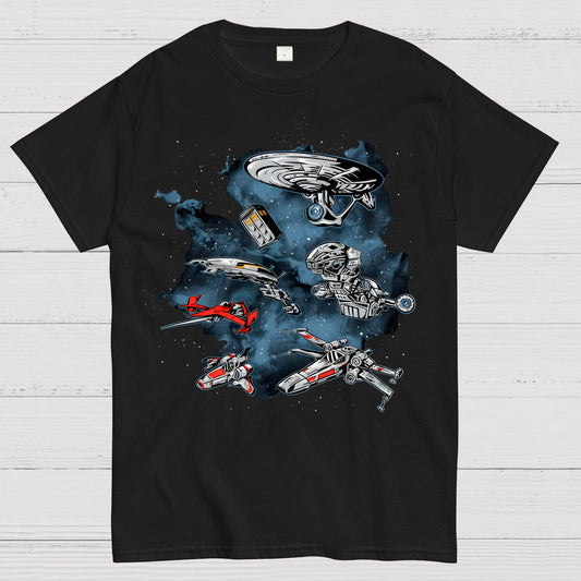 Ultimate Space Fleet Geek T-Shirt