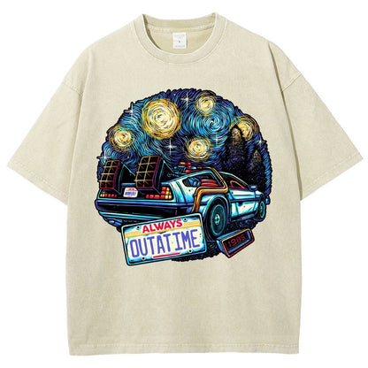 Always Outatime Vintage Distressed T-shirt