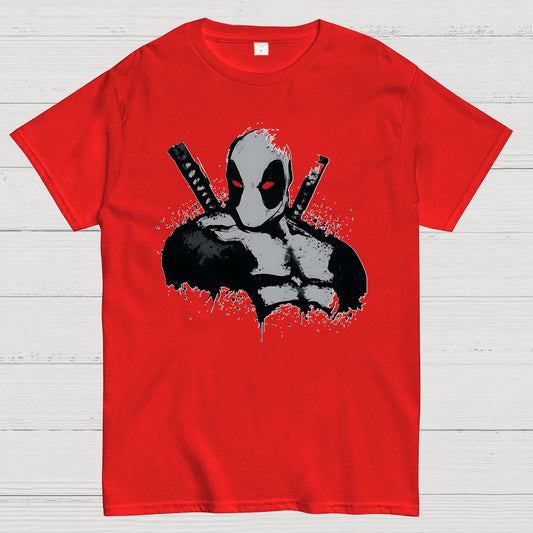 Merc In A Grey X Suit Geek T-Shirt