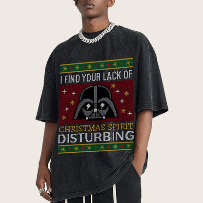 Lack of Christmas Spirit  Vintage Distressed T-shirt