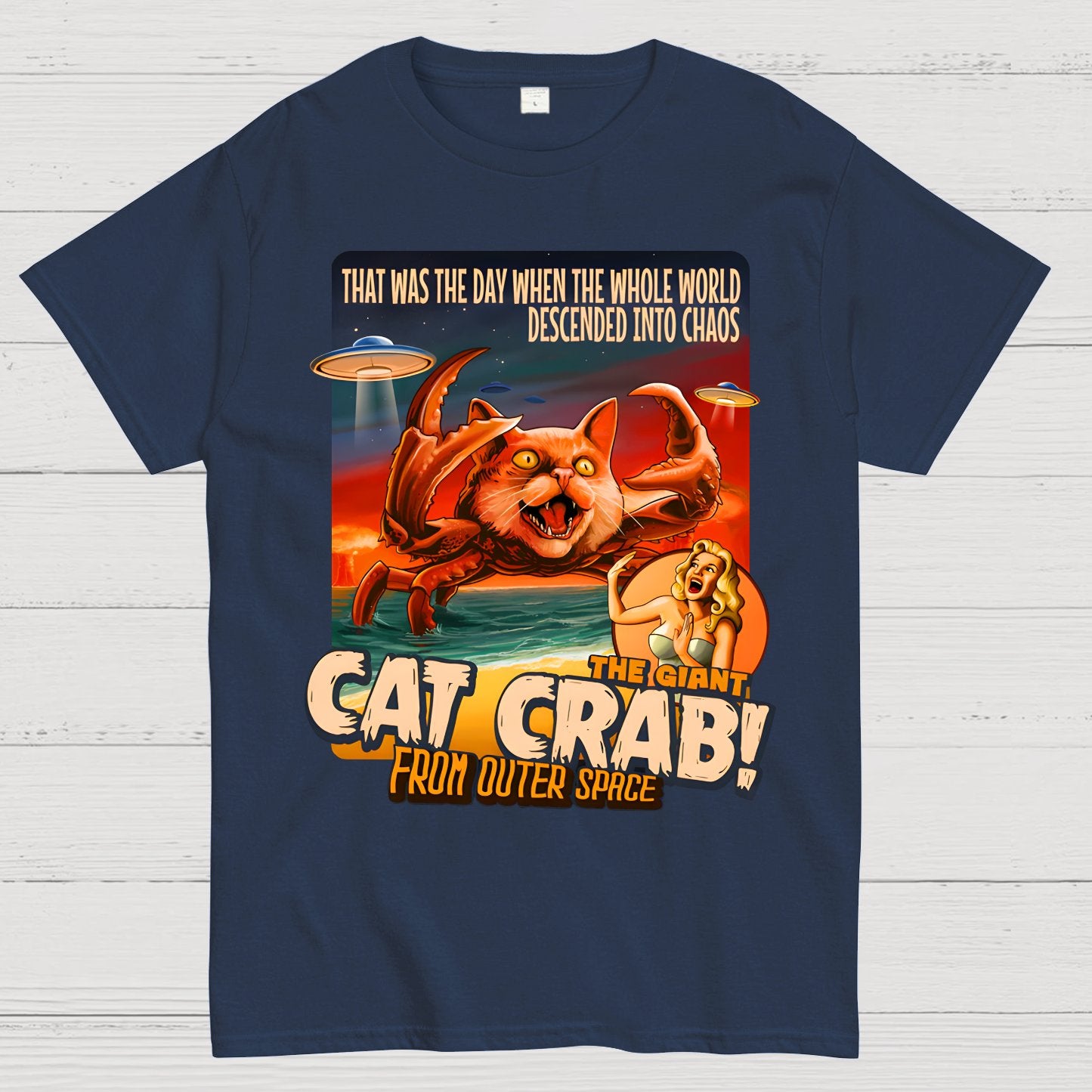 The Giant Cat Crab Geek T-Shirt