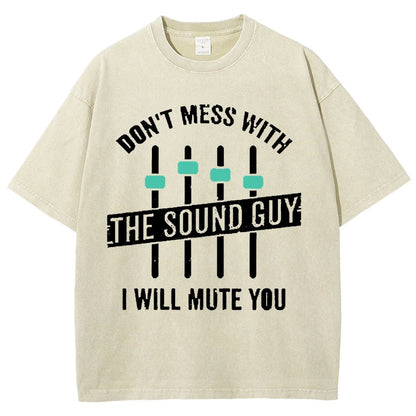 I Will Mute You Vintage Distressed T-shirt