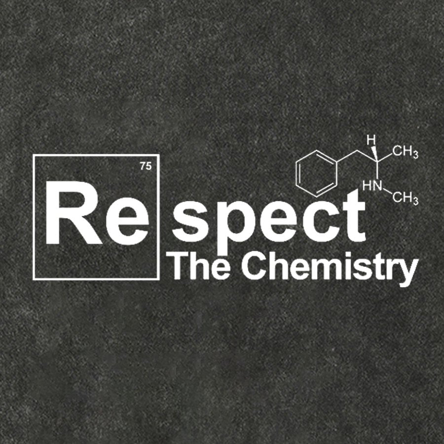 Respect The Chemistry Geeky Vintage Distressed T-shirt