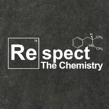 Respect The Chemistry Geeky Vintage Distressed T-shirt