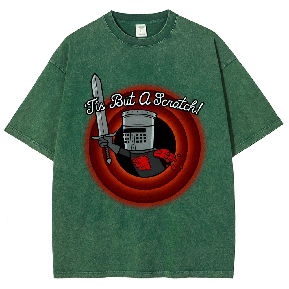 Tis But A Scratch, Folks! Vintage Distressed T-shirt
