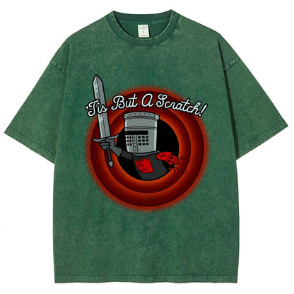 Tis But A Scratch, Folks! Vintage Distressed T-shirt