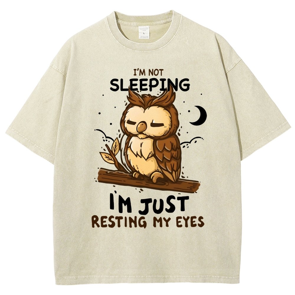 Just Resting My Eyes Vintage Distressed T-shirt