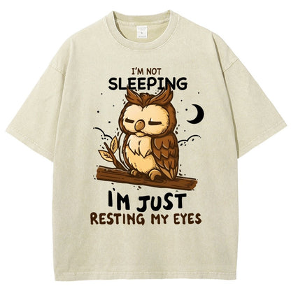 Just Resting My Eyes Vintage Distressed T-shirt
