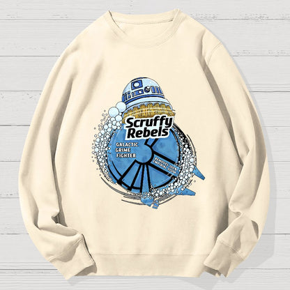 Scruffy Outlaws Nerd Geek Cotton Sweatshirt