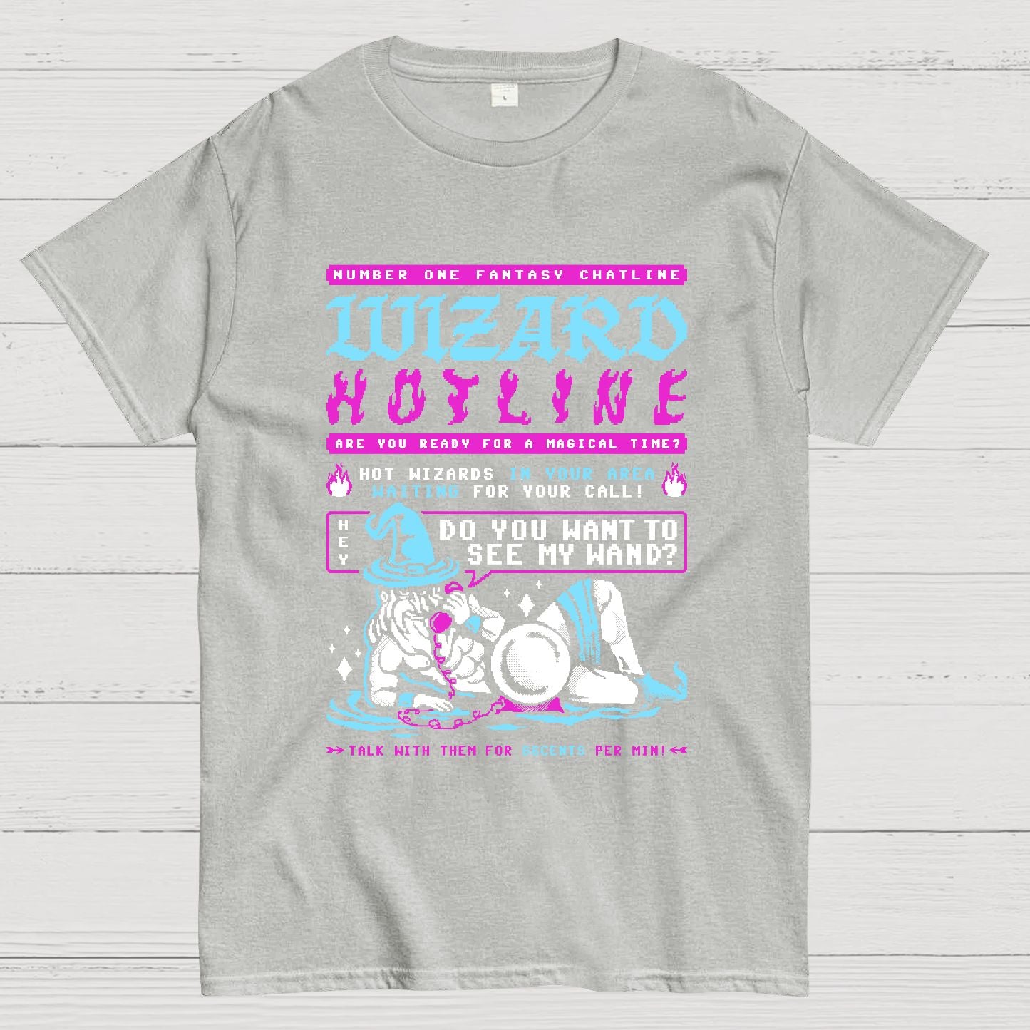 Wizard Hotline Geek T-Shirt