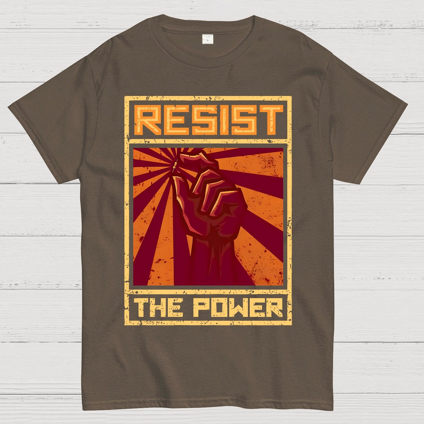 Resist the Power Geek T-Shirt