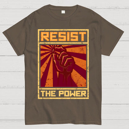 Resist the Power Geek T-Shirt