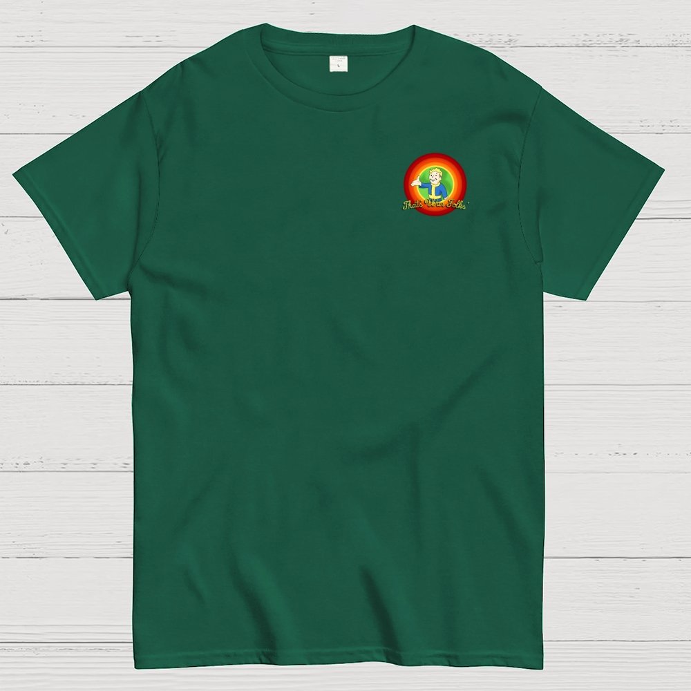 That’s War Folks Front And Back Printing Geek T-Shirt