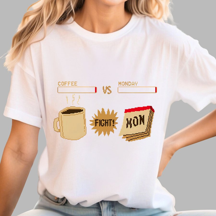Monday War Funny Geek T-Shirt