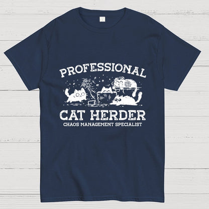 Professional Cat Herder Geek T-Shirt